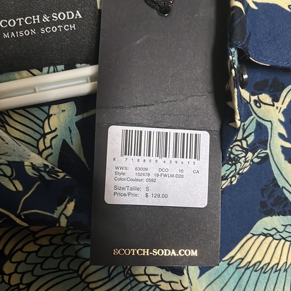 NWT cotton viscose blend blouse - Picture 4 of 5